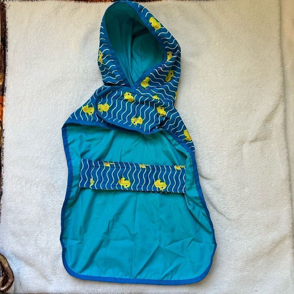 Frisco Lightweight Rubber Ducky Dog Raincoat